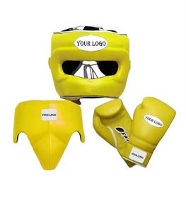 Kit de Boxeo Personalizado al por Mayor: Guantes, Protector de Cabeza, Protector Corporal, Protectores de Espinillas, Logotipo de Marca OEM, MOQ Bajo, Directo de Fábrica - Product Image 3