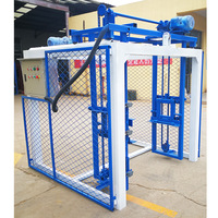 Machine de Fabrication de Blocs Creux en Ciment, Compacte QT4-15, Automatique Hydraulique, Pour Pavés de Couleur et Briques Pleines en Béton