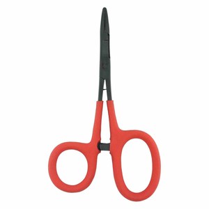Pinzas de pesca con mosca de bucle grande, rectas, de acero inoxidable, con agarre cómodo, para quitar anzuelos - Product Image 2