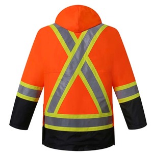 ZOHSUB POWER INDUSTRY Customized Safety <b>Jacket</b> ANSI/EN ISO 20471 CLASS 1 LED Flash Waterproof for <b>Workers</b> - Product Image 4