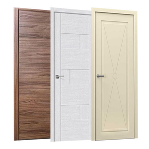 Puerta Caesar de Diseño Elegante, Puerta de Madera Sólida Personalizada e Impermeable para Entrada Principal Residencial, Dormitorio, Baño, Apartamento, Almacén - Product Image 6