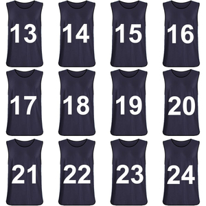 2026 Sets of 12 Soccer <b>Training</b> <b>Bibs</b> Numbered/Blank Scrimmage Vests Soccer <b>Bibs</b> Competition Warm Up by Macone Sports - Product Image 3