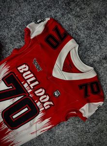 Conjunto de Uniforme de Fútbol Americano Transpirable con Estampado por Sublimación Personalizado para Hombre, Alta Calidad, 100% Poliéster, Talla Grande - Product Image 6