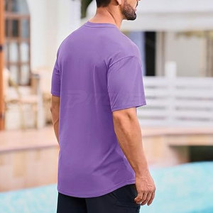 Camiseta Extra Grande para Hombre, Corte Moderno y Relajado, Estilo Urbano, Cómoda, Transpirable, de Algodón, Ropa Casual - Product Image 6