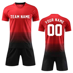 เสื้อฟุตบอลแบบสลิมฟิต แห้งเร็ว ผลิตจากโพลีเอสเตอร์ 100% ดีไซน์แบบซับลิเมชั่น ระบายอากาศได้ดี ราคาประหยัด - Product Image 5