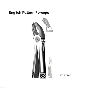 Forceps d'extraction ergonomiques de type anglais en acier inoxydable par Roboz Tech Pakistan - Product Image 3