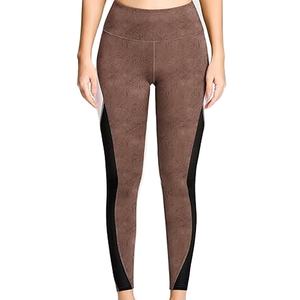 Leggings de yoga pour femmes en matériau durable et facile à laver, respirant, confortable, anti-rides, décontracté, taille élastique, leggings de yoga - Product Image 1
