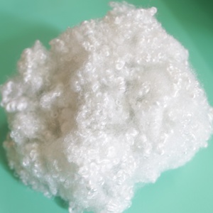 Grapa de poliéster de bajo precio de fibra conjugada hueca suave estándar GRS de grado HCS 7D reciclado para cojines de hormigón rellenos de Juguetes - Product Image 6