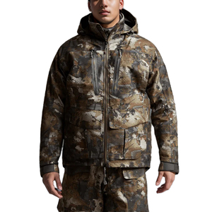 Men's Camouflage Soft Shell Hunting <b>Jacket</b> Full Sleeve <b>Waterproof</b> Winter Outdoor Wear - Product Image 3