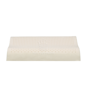 Oreiller de lit en forme de vague, design antistatique, toutes saisons, 100 % polyester coton, anti-acariens, soutien du cou, écologique, ignifuge - Product Image 2