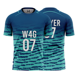 Camiseta de Fútbol Personalizada con Nombre de Equipo, Sublimada, Ecológica, Transpirable, de Secado Rápido, Ligera, 100% Poliéster Elástico - Product Image 3