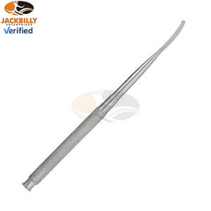 Cincel para Huesos Gardner 5R, Hoja Curva de Bisel Único de 4 mm de Ancho, Instrumento Quirúrgico de Precisión, Ortopédico, Dental, Acero Inoxidable MOL - Product Image 2