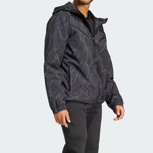 Chaqueta Cortavientos Casual de Invierno para Hombre, 100% Poliéster, con Capucha, Tallas Grandes, Resistente al Viento, Ecológica, Nueva Colección 2026, Venta al Por Mayor - Product Image 3