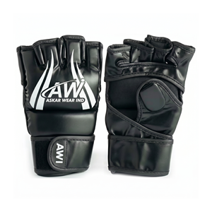 Guantes de MMA sintéticos con logo personalizado para artes marciales, sparring, transpirables, para saco de boxeo. - Product Image 1