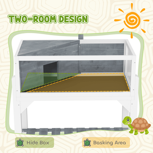 Turtle and Tortoise House Pet Cage for Your Reptile Companion - Product Image 3