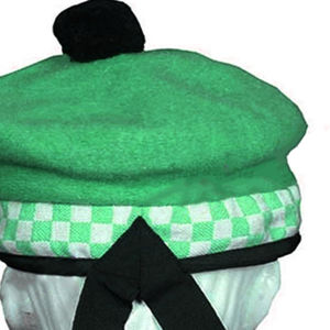 Sombreros Balmoral de Lana Verde de Primera Calidad 2026 / Gorras Tradicionales Escocesas al por Mayor OEM ODM - Product Image 5