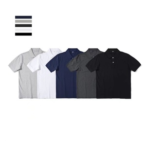 Men's Polo Shirts Fashion New Short Sleeve Men's Golf Shirts Quarter-Zip up <b>Classic</b> Casual Quick Dry Men's Polo Shirts For Sale - Product Image 3