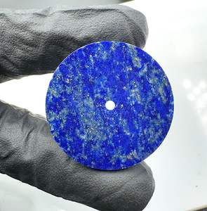 Esfera de Reloj de Lapislázuli Natural de 28.5mm, Cara de Piedra Azul de 1.50mm de Grosor, Orificio Central de 2mm, Clásica, Elegante, Vintage, de Lujo para NH35 - Product Image 2