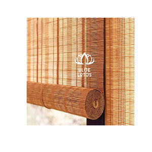 ENVÍO EN EL MISMO DÍA Cortina de Bambú Ecológica Segura y Limpia 2026, Persiana de Madera Pura, Ideal para Decoración de Ventanas y Control de Luz - Product Image 1