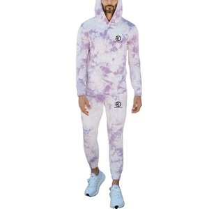 Best Manufacturing's Latest Arrival <b>Tie</b> <b>Dye</b> Tracksuit for Men Anti-wrinkle Breathable Comfortable Heavyweight Hot Selling - Product Image 1
