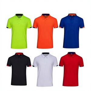 Polo décontracté pour homme à manches courtes, tissu confortable, col classique, fournisseur de vêtements en gros - Product Image 1