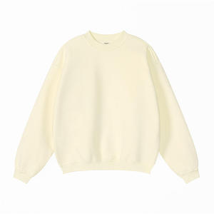 Sweat-shirt teint en pièce OEM en coton épais, prix usine, marque privée - Product Image 1