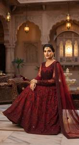 Tenue de mariée de luxe : Lehenga Choli évasé, robe longue la plus vendue, idéale pour les occasions spéciales et les mariages – Nouvelle collection femme 2026 - Product Image 6