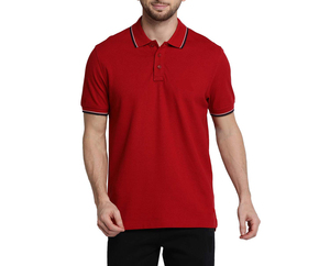 Chemise décontractée personnalisée pour homme en mélange de coton doux et respirant à manches courtes – Vêtements de golf professionnels – Fournisseur en gros d'usine - Product Image 1