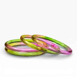 Pulseras de Perlas de Cristal Multicolor con Corte Esmeralda y Baño de Oro, Diseño Moderno, para Novias y Festivales, Precio al por Mayor - Product Image 5