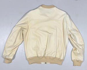 Blouson Bomber en Cuir Véritable Souple de Qualité Supérieure, Coupe Ajustée, Fermeture Éclair, Style Classique et Moderne, Design Personnalisé, Nouveau Modèle 2026 - Product Image 3