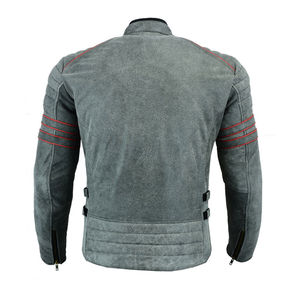 Chaqueta de cuero de protección para motocicleta, de moda, deportiva, impermeable, para hombre, de las últimas tendencias. - Product Image 3