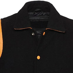 Nouvelle veste universitaire en toile respirante sur mesure pour homme, grande taille, avec fermeture éclair avant, coupe-vent, à capuche, matelassée, hiver 2025, vente en gros - Product Image 5