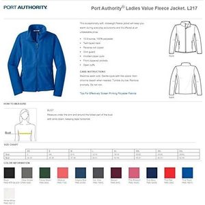 Vestes en polaire personnalisées pour femmes, personnalisées L217, brodées, multicolores, grande taille, technique de couture - Product Image 4