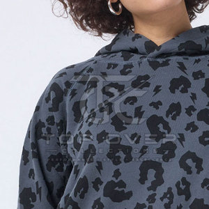 Nuevas Sudaderas con Capucha Estampadas Personalizadas para Mujer, Talla Grande, 100% Algodón Ecológico, Totalmente Personalizables con Logotipo Personalizado - Product Image 4