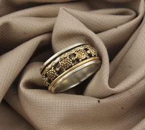 Bague classique en argent sterling 925 avec pierres précieuses, polie miroir, empilable, pour femmes et hommes, bijoux de mariage et de fête - Product Image 4