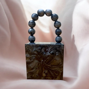 Figura Decorativa de Resina de Estilo Europeo, Ecológica, Pintada a Mano con Patrón Geométrico, de Lujo para Recepciones de Boda y Eventos de Moda - Product Image 4
