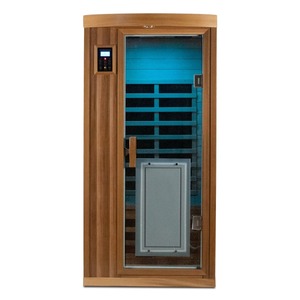 1450W Low EMF 1-Person Far Infrared Red Cedar Deluxe Indoor Sauna Room 8-Heaters - Product Image 2