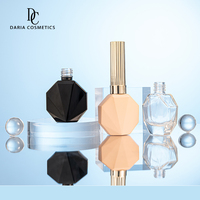 Daria Cosmetics - Botellas Redondas de Vidrio Vacías de 12 ml para Esmalte de Uñas en Gel, con Protección UV, Impresión de Logotipo Personalizado