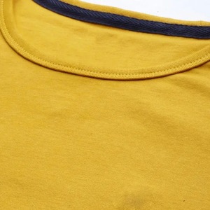 เสื้อยืดคอตตอนแท้ 100% แบบเรียบ ดีไซน์เปล่า สำหรับผู้ชาย ทรงหลวม พิมพ์ลาย แขนยาว ขายส่ง - Product Image 5