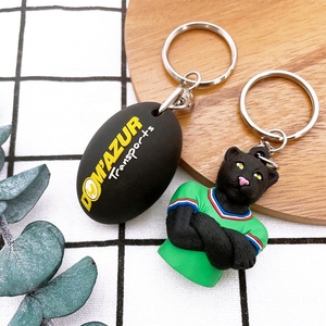 Llavero de goma de PVC blando con diseño 3D, fabricante de llaveros, figuras de vinilo personalizadas, Marktex - Product Image 6