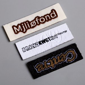 Étiquettes personnalisées haut de gamme, ruban tissé durable, accessoires de vêtements de haute qualité, étiquette - Product Image 2