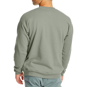 Sweat-shirt Homme Effet Vieilli, Teint en Pièce, Molleton Bouclette, Coupe Décontractée, Col Rond, Toucher Doux, Style Streetwear Personnalisé - Product Image 2