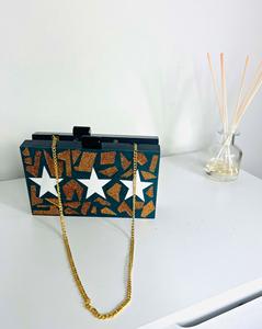 Sac à main bohème en résine et bois de haute qualité, fait main, pour femme, accessoire de mode tendance, finition attrayante, Inde - Product Image 1