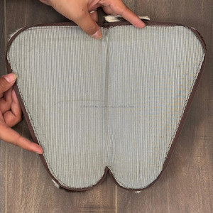 Nueva bolsa de almacenamiento de pistola de cuero de vaca completa personalizada Universal para exteriores, fundas con cremallera de cuero genuino, estuche de transporte oculto - Product Image 6