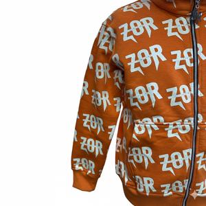 Sudadera con capucha y cremallera completa para hombre, con logo serigrafiado personalizado de la mejor calidad, 100% algodón polar, 450 gsm, cómoda y transpirable. - Product Image 5