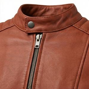 Veste de moto en cuir véritable pour homme de qualité supérieure, nouvelle arrivée, vestes de moto d'hiver, protections amovibles, personnalisables - Product Image 4