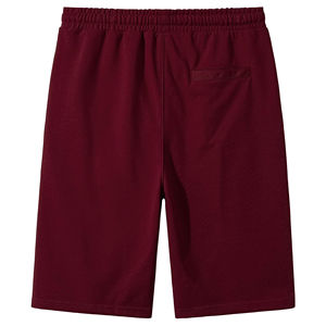 Men's Eco-Friendly Vintage Casual Board <b>Shorts</b> 100% Cotton Anti-UV Quick Dry Drawstring <b>Zip</b> <b>Pockets</b> Front Logo Design - Product Image 3