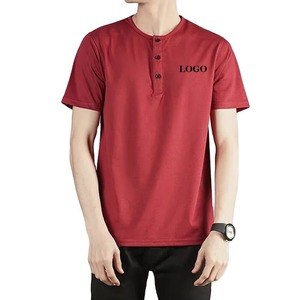 เสื้อยืดคอกลมแขนสั้นผู้ชายคุณภาพส่งออก แบบสั่งทำพิเศษ เนื้อผ้าฝ้าย 100% ระบายอากาศได้ดี สวมใส่สบายสำหรับฤดูร้อน - Product Image 1
