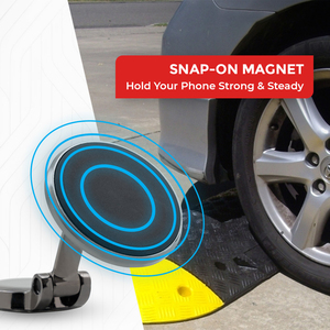 Support magnétique pour téléphone Roadpower (RP-MH-614) pour tableau de bord, aimant ultra-résistant, 360° °   Rotation - Product Image 4