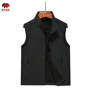 Veste softshell personnalisée Ryan Pro Gear pour homme, tissu confortable et respirant avec logo personnalisé, vêtements décontractés - Product Image 3